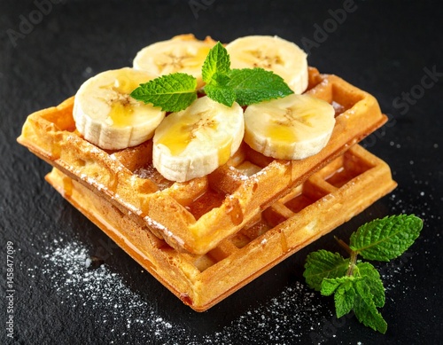 Obraz na płótnie Waffeln w salonie