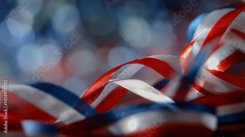 Memorial -hour interval background with medal and text for patriotic design projects