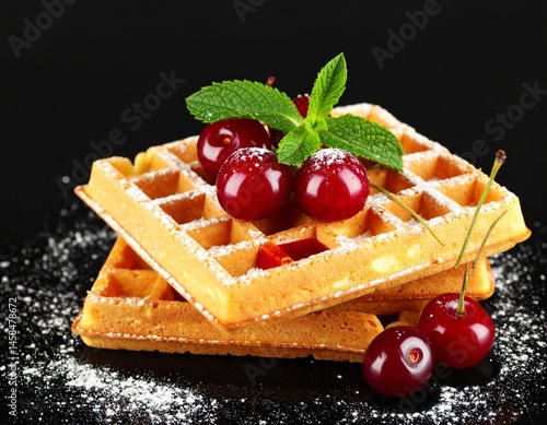 Obraz na płótnie Waffeln w salonie