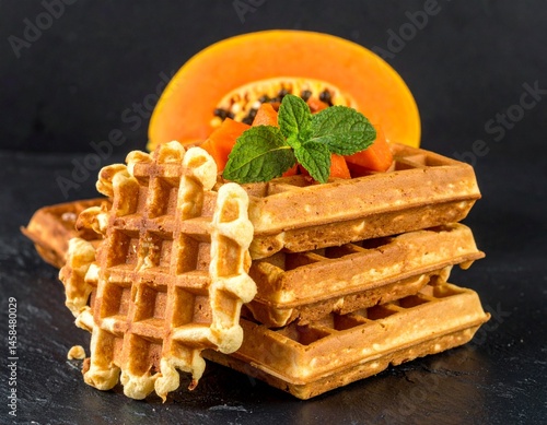 Obraz na płótnie Waffeln w salonie