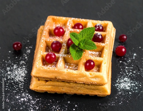 Obraz na płótnie Waffeln w salonie
