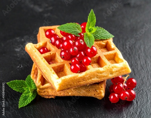 Obraz na płótnie Waffeln w salonie