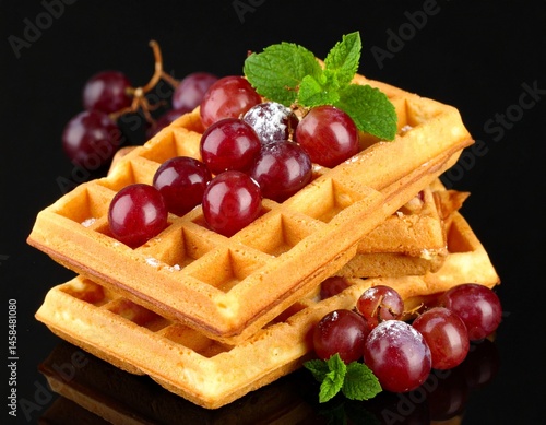 Obraz na płótnie Waffeln w salonie