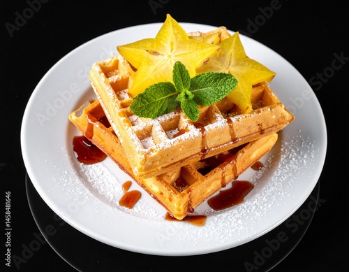 Obraz na płótnie Waffeln w salonie