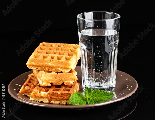 Obraz na płótnie Waffeln w salonie