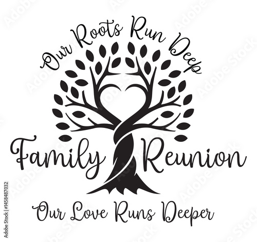 Family Reunion vector design, Family Tree sign, Family vacation t-shirt design, Family Trip shirt design Making memories together family vector text, Family Roots