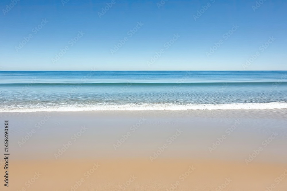 Tranquil beach scene Tranquil beach scene