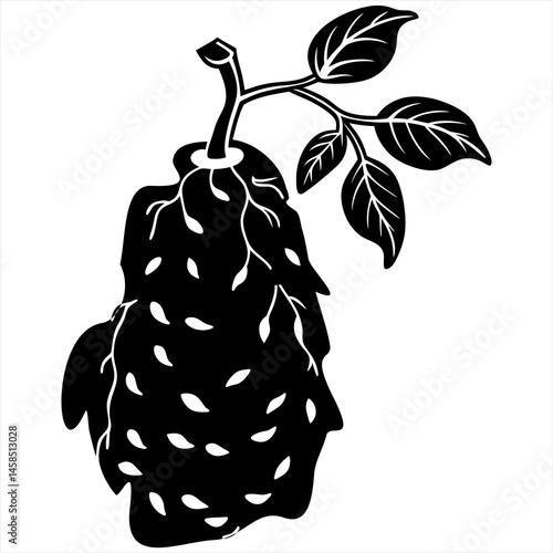 Vector illustration of a mashed potato