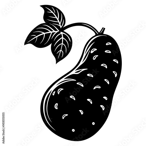Vector illustration of a mashed potato