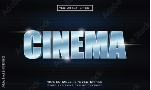 Cinema Text Style Effect