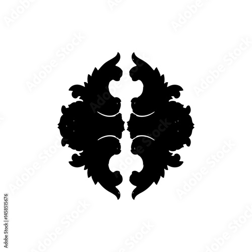 Symmetrical Sculpt Icon with Mirrored Sides