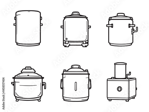 Minimal Autoclave Illustrations