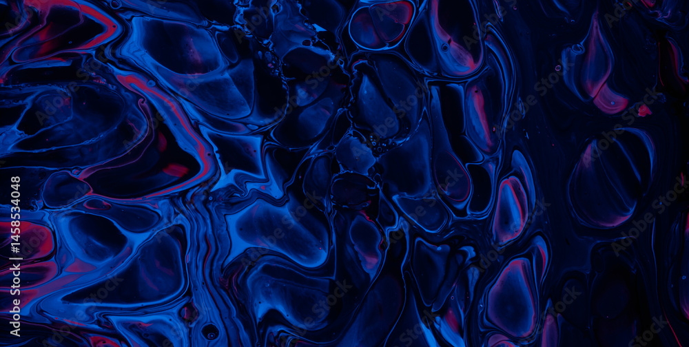 Obraz premium Funky Geometric Fantasia Brimming with Vibrant Colors and Abstract Patterns, Creating a Captivating Visual Journey