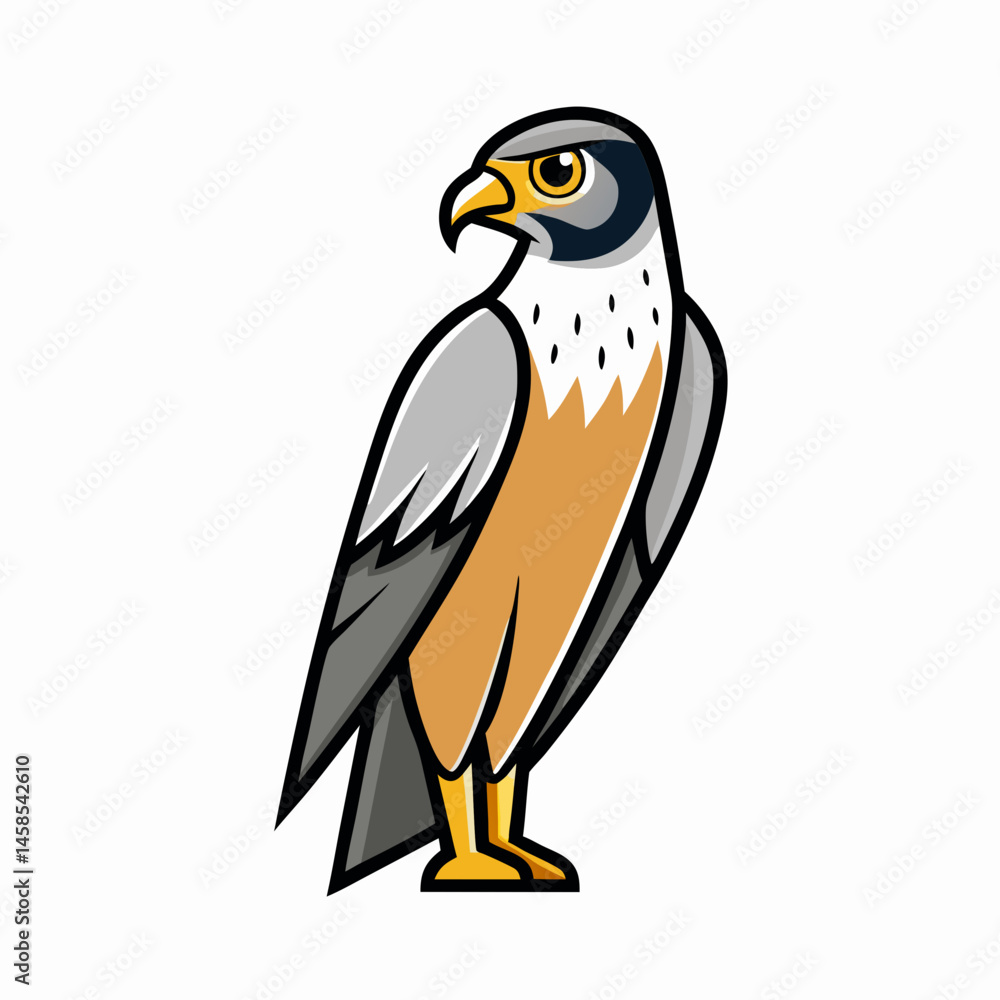 sleek design falcon vector sleek design falcon vector