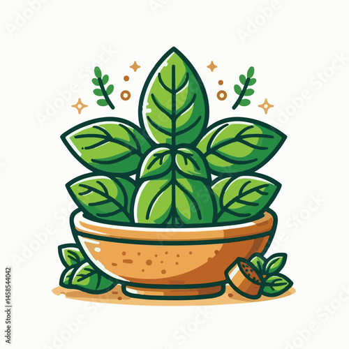 herb, fresh, leaf, green, basil, italian, background, herbal, food, raw, healthy, isolated, culinary, vegetarian, ingredient, vegetable, white, natural, organic, cooking, spice, closeup, plant, leaves