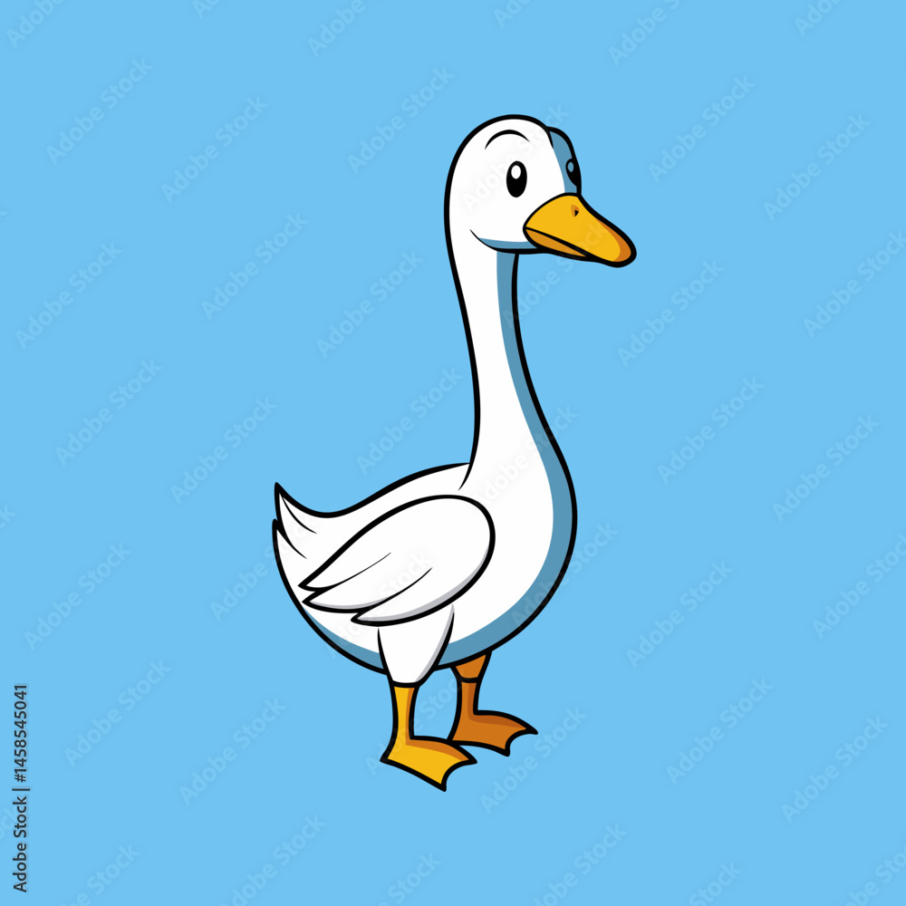 sleek design goose vector sleek design goose vector