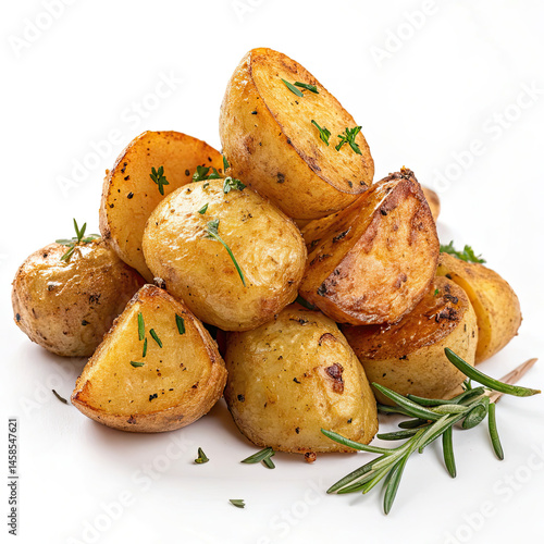 baked potatoes with rosemary