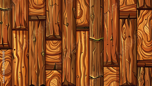Wood texture background, wood planks texture of bark wood