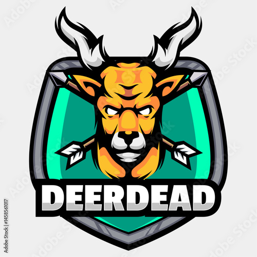 Deer Mascot Logo