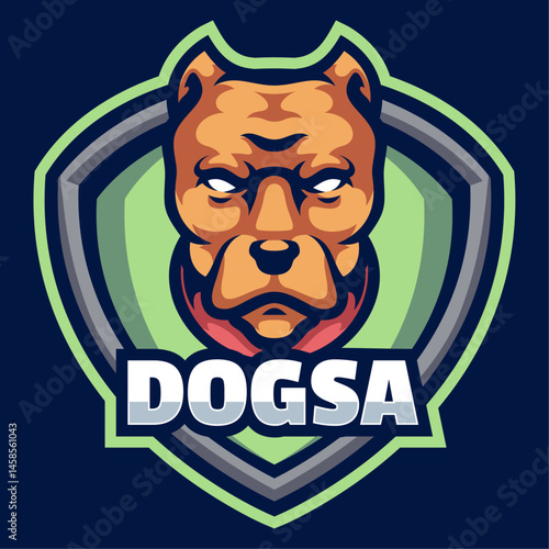 Dog Mascot Logo