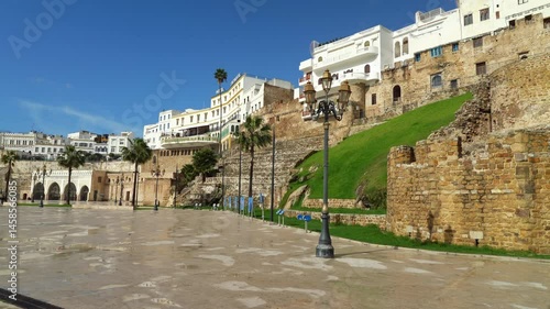 Bab El Marsa in Tangier, Morocco, is a breathtaking gateway where the charm of the old city meets the stunning coastal scenery