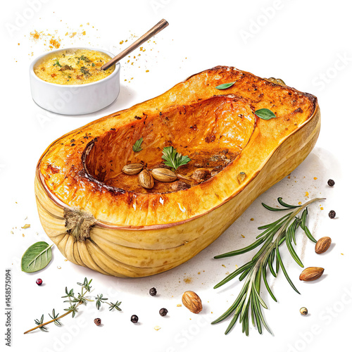 baked pumpkin pie