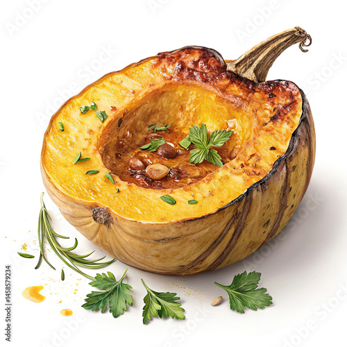 pumpkin pie with raisins