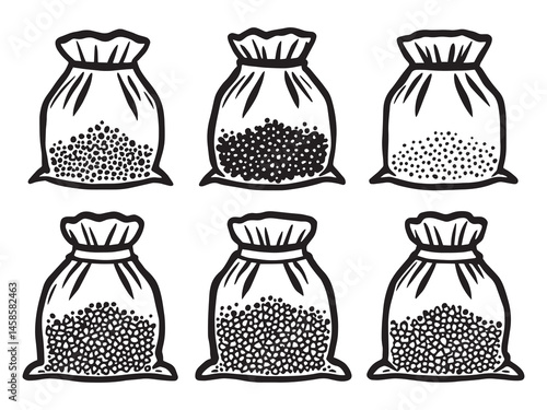 Minimalist Gravel Fill Illustration Pack