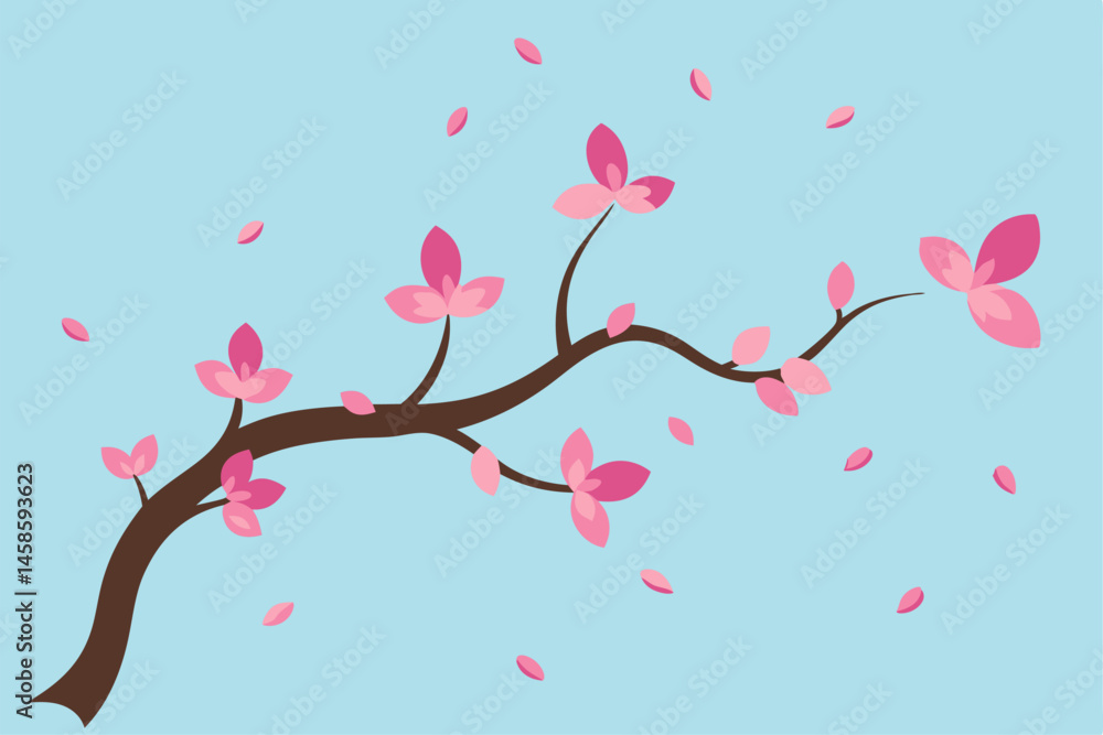Fototapeta premium cherry blossom tree
