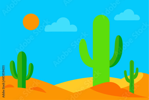 cactus in desert