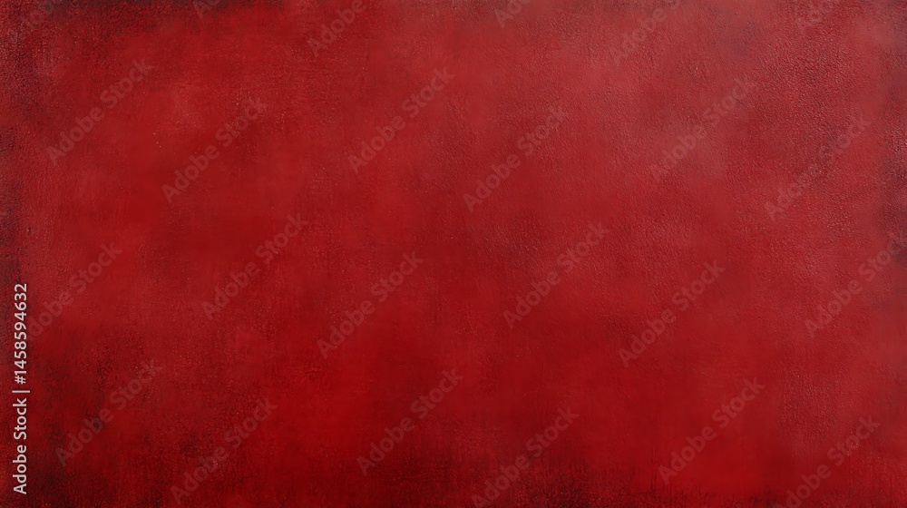 Fototapeta premium Plain solid red background with smooth texture