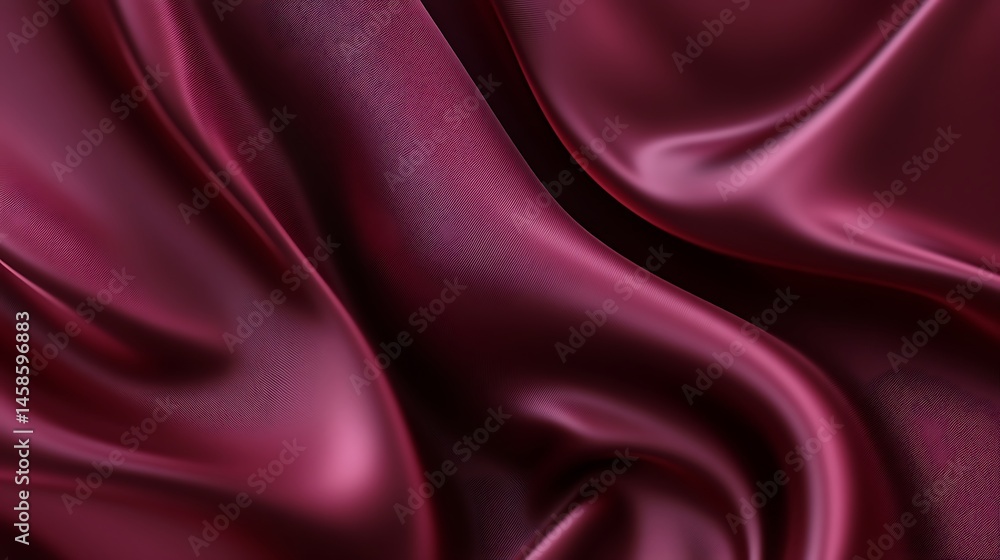 Obraz premium Deep burgundy plain flat background surface