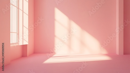 Pale pink color background with neutral fade