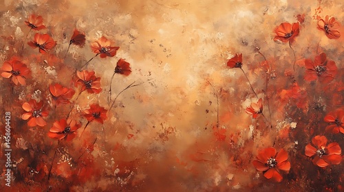 Rich umber color background with muted earthy base