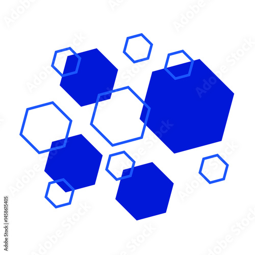 Hexagon Corner Element