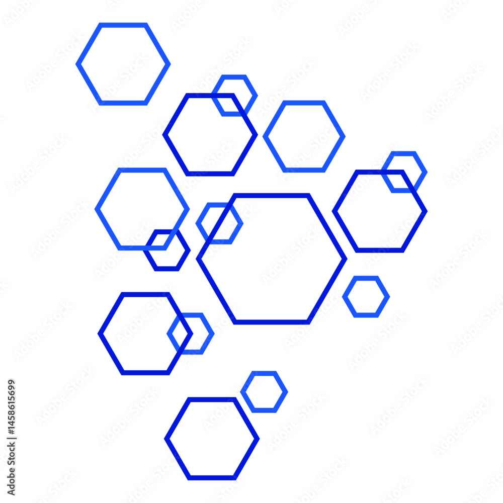 Hexagon Corner Element Hexagon Corner Element