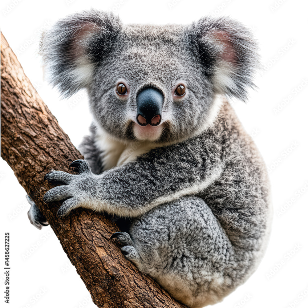 Obraz premium Koala on transparent background 