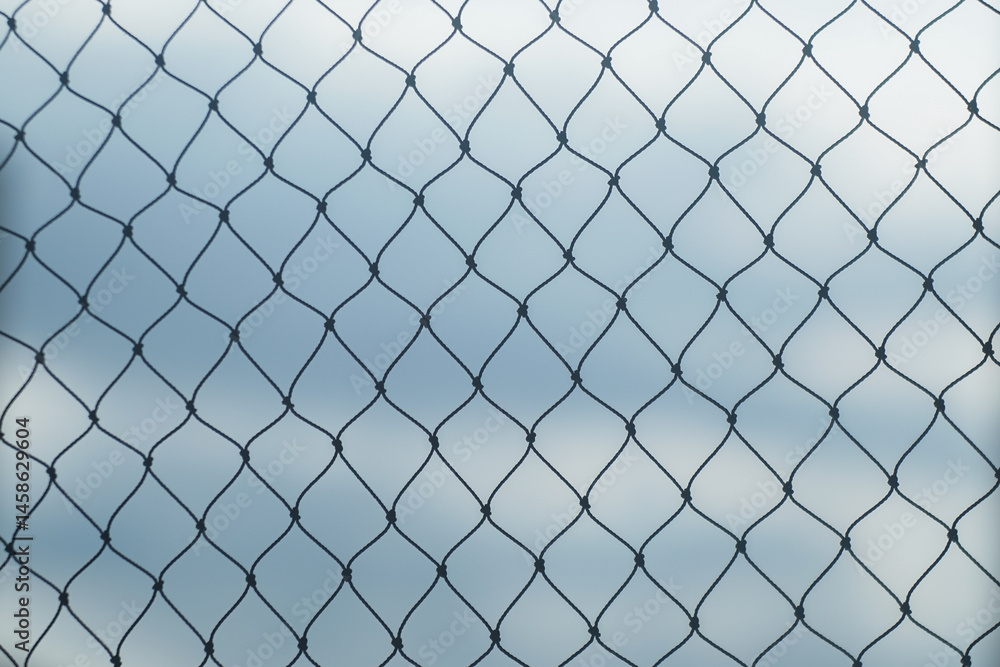 anti bird net and blue sky anti bird net and blue sky