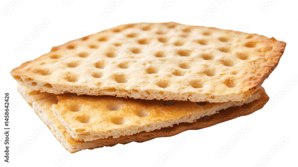 crispbread with ears of wheat on white background crispbread with ears of wheat on white background