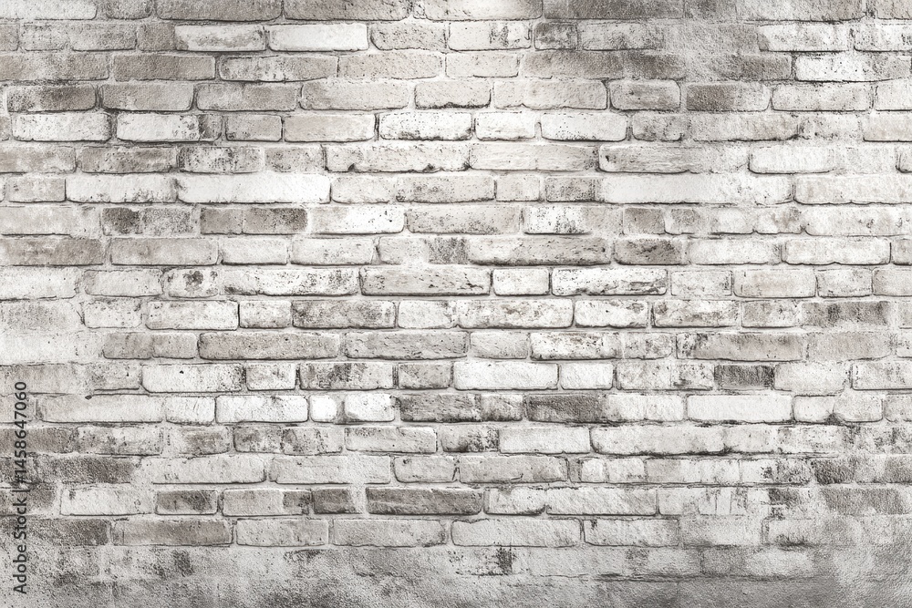 Obraz premium Aged, weathered brick wall background