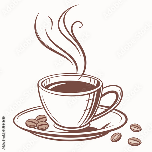 coffee cup
, white background