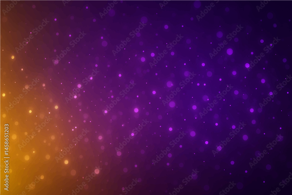 Abstract Gradient violet glowing particles background. Abstract Gradient violet glowing particles background.