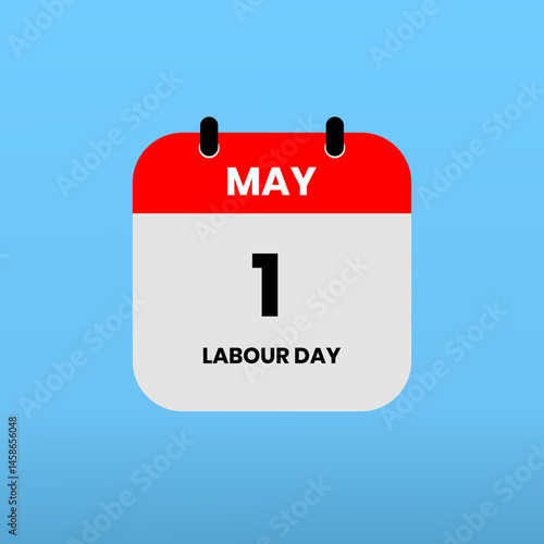 Illustration vector graphic of labor day calendar 1 may.
