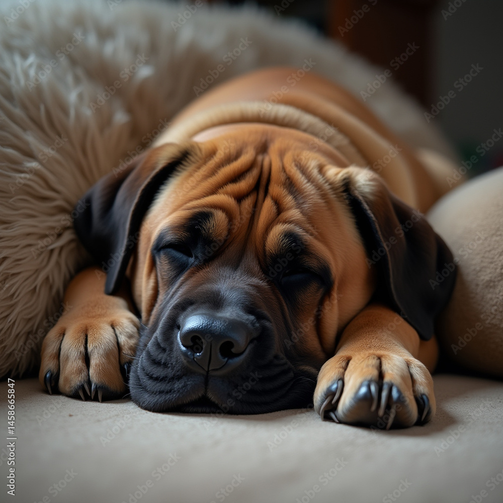 Obraz premium mastiff portrait