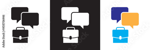  Workaholic and workaholism icon. Vector for websites, mobile interfaces, presentations, banner, visual branding etc. Vector illustration. isolated on white and black background. EPS 10