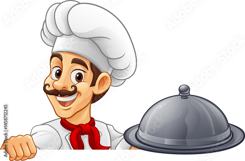 Chef Baker Cartoon Cook Mas...