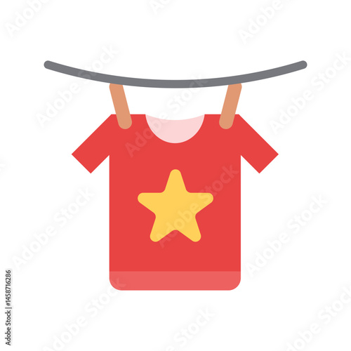 Drying icon vector image. Suitable for mobile apps, web apps and print media.