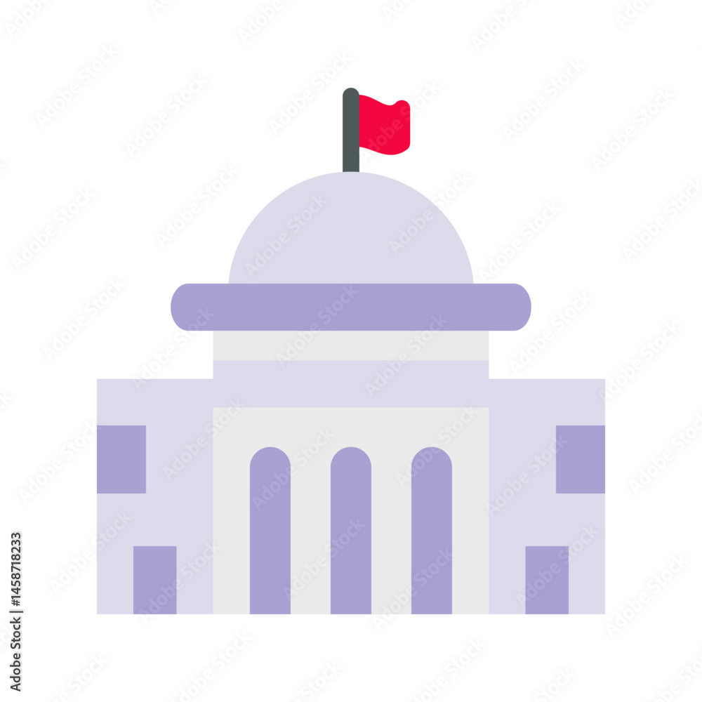 Government icon vector image. Suitable for mobile apps, web apps and print media. Government icon vector image. Suitable for mobile apps, web apps and print media.