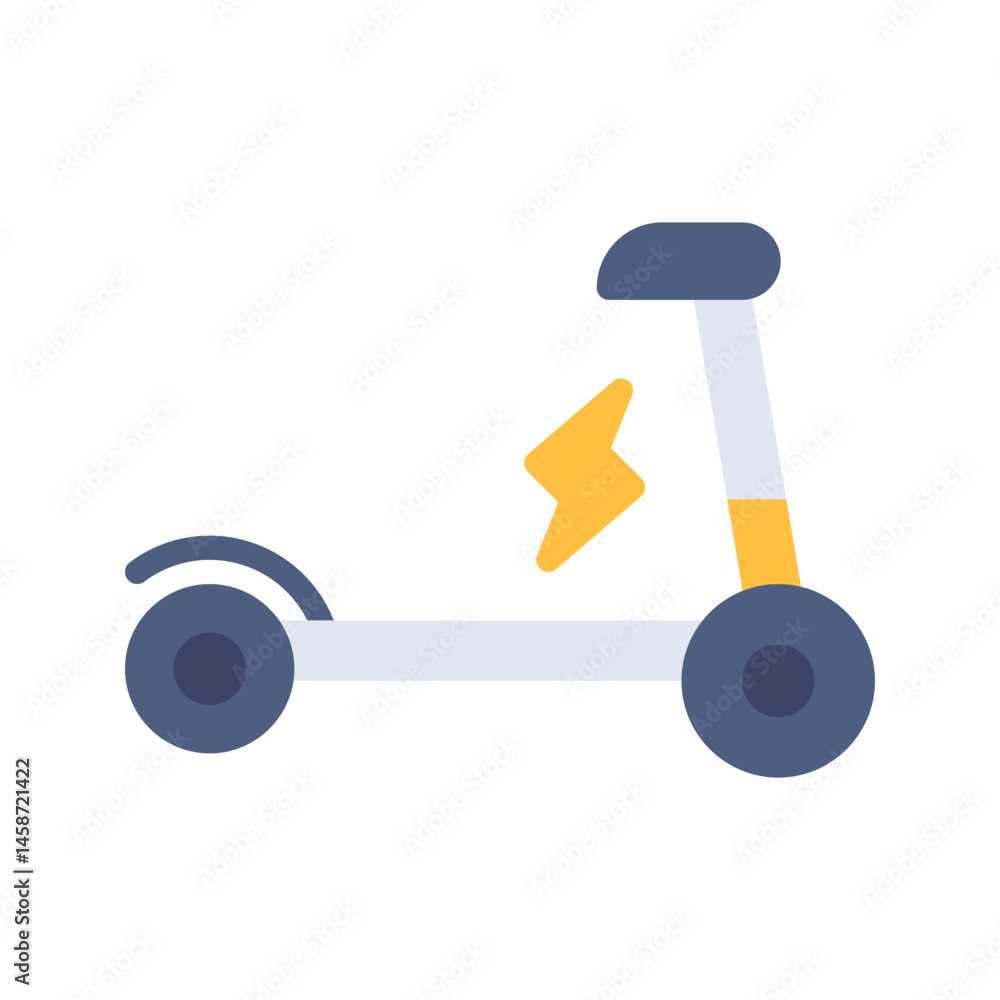 Scooter icon vector image. Suitable for mobile apps, web apps and print media. Scooter icon vector image. Suitable for mobile apps, web apps and print media.