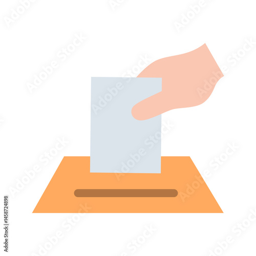 Vote icon vector image. Suitable for mobile apps, web apps and print media.